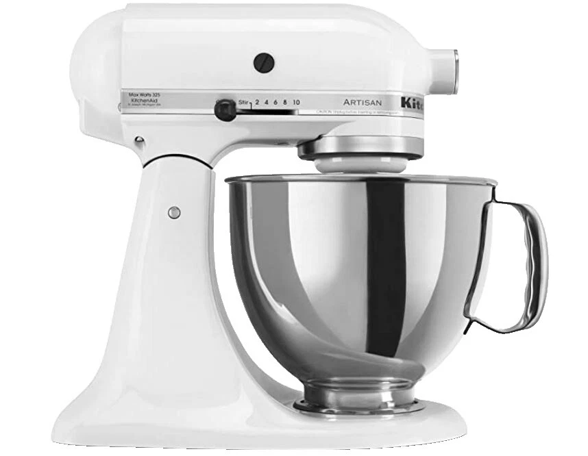 KitchenAid White Countertop Mixers