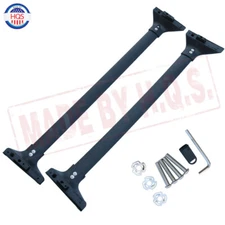 Black Top Roof Rack Cross Bar Crossbar Luggage Carrier For 2019-2023 Toyota RAV4