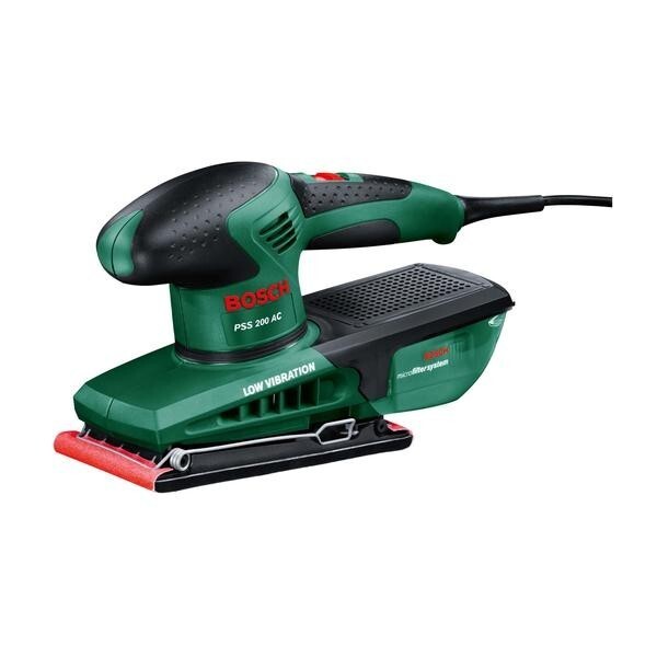 Bosch PSS 200 AC levigatrice orbitale, 200W
