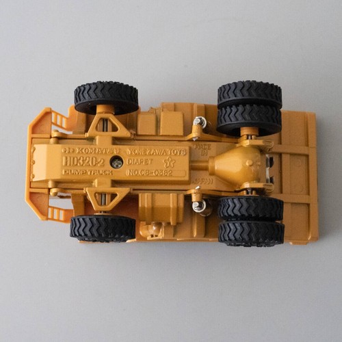 Yonezawa Diapet Komatsu Dump Truck HD320-2 T-56 1/50 Japan w/Box Manual 1970s - Picture 4 of 10