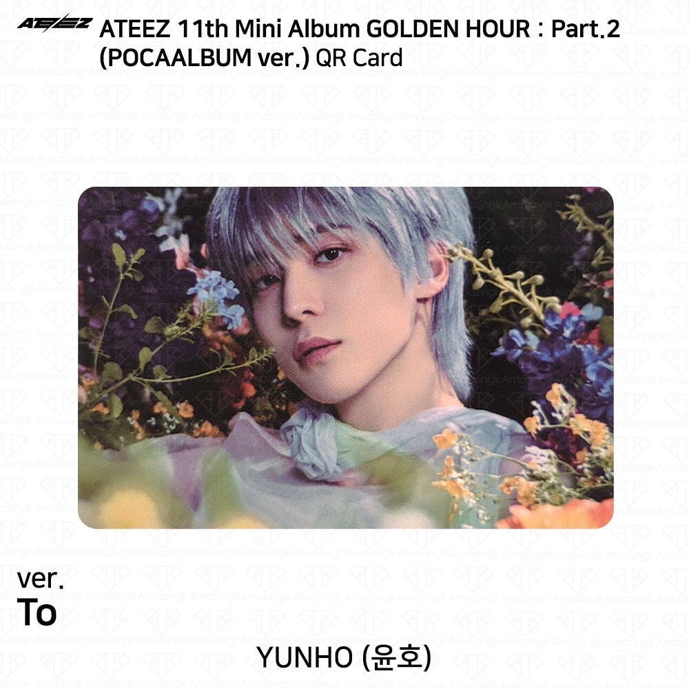 ATEEZ The 11th Mini Album Golden Hour Part.2 POCAALBUM ver ATEEZ The 11th Mini Album Golden Hour Part.2 POCAALBUM ver