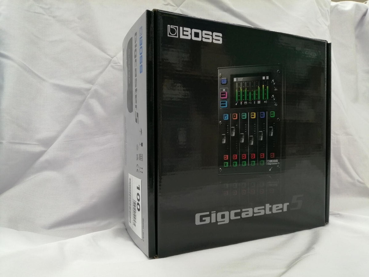Boss GCS-5 Gigcaster 5 Live Streaming Mixer Recording Interface