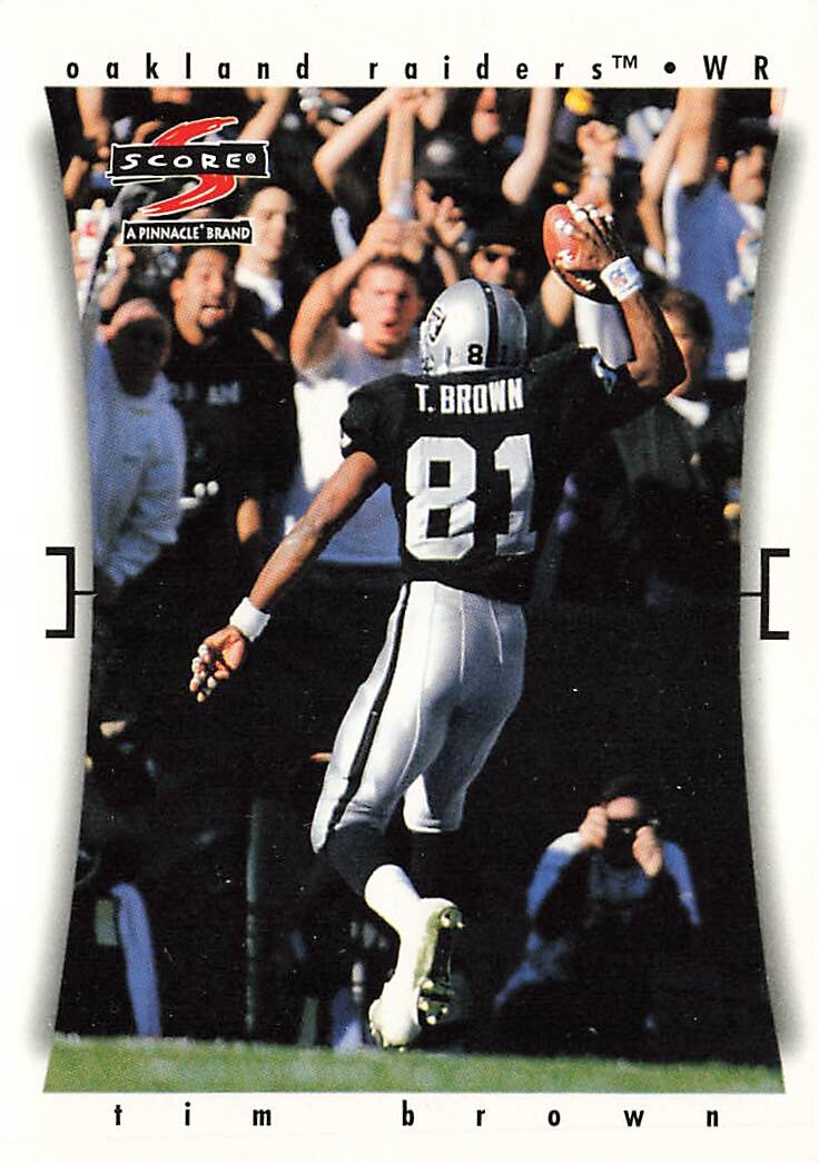 1997 Score #265 Tim Brown Oakland Raiders