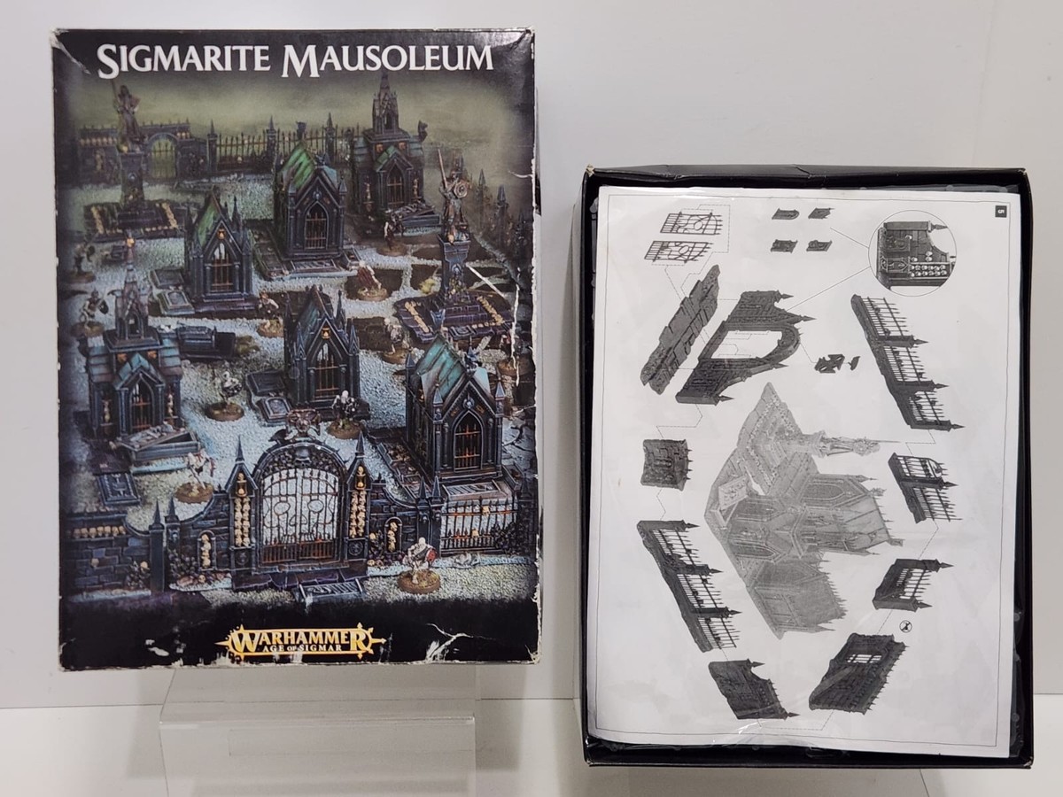 Warhammer 40K Age of Sigmar Sigmarite Mausoleum Fantasy Game Warhammer 40K Age of Sigmar Sigmarite Mausoleum Fantasy Game