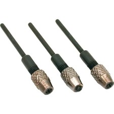 Adaptador de broca de tornillo de 3 pines 3/32" vástago joyeros herramienta de reloj manual