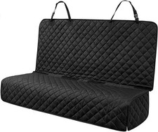 Waterproof Scratchproof Pet Bench Seat Covers for Cars Truck SUV Back Seat Cover