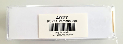 Hübner 4027 Bremsanlage KE-G  NEU Rarität   Spur 1 , 1:32 | Condition: Neu