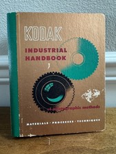 VINTAGE KODAK INDUSTRIAL HANDBOOK OF PHOTOGRAPHIC METHODS MATERIALS  PROCESSES