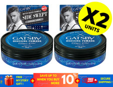 GATSBY Dressing Pomade YUPPIE MAT LOOK Strong Hold Shine Hair Styling Wax 80g X2