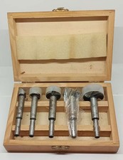 5 piece Forstner bit set with case