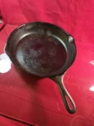 Wagner #10 Cast Iron Skillet S Vintage Unmarked 11-3/4" Frying Pan