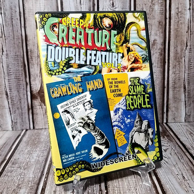 Creepy Creature Double Feature Vol 2: Crawling Hand / Slime People (DVD, 2013)