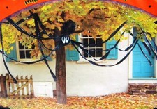 HALLOWEEN GIANT HANGING SPIDER INDOOR OUTDOOR HUGE 20 FEET WIDE