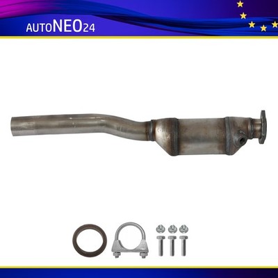 Katalysator für Volvo 740 & 940 2.0i, 2.3i ab 1989, B200F + Montagesatz