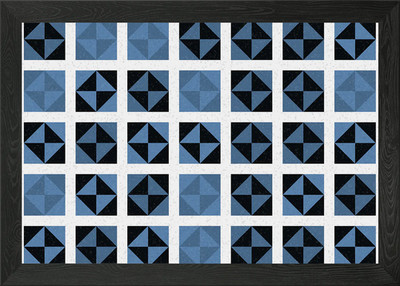 Geometrisches Muster gerahmtes Wandbild Poster Leinwanddruck Bild