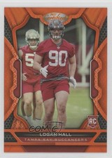 2022 Certified Rookies Mirror Orange /149 Logan Hall #158 wq8