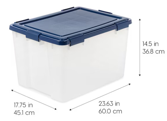 HDX / Project Source Plastic Totes