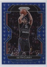2021-22 Panini Prizm NBA 75th Anniversary Prizm Seth Curry #198 w5b
