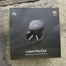 Viaim RecDot Wireless Bluetooth AI Conference Earbuds with Live Transcription