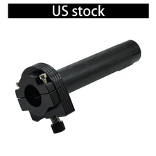 Motorcycle 7/8''Twist Throttle Accelerator Handlebar Handle Grips Aluminum Black