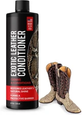 Exotic Leather Conditioner for Boots - Made in USA Leather Cleaner Specially For