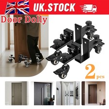 2PCS Door Dolly Door Installation Kit Installation Tool Hanging Jig Kits,1000lbs