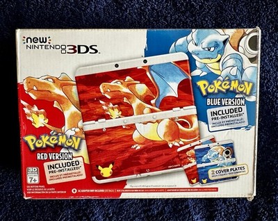 P　Nintendo 3DS Nintendo 3DS Pokemon 20th Anniversary Edition Console 100% CIB