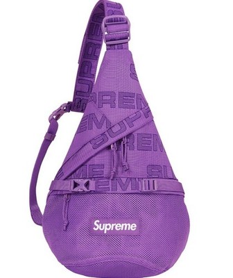 Supreme Sling Bag Purple FW21  Brand New