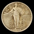 1918 s standing liberty quarter- Choice EF- SMH824