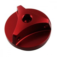 ÖLeinfüLlschraube M27X3.00Mm Alu Rot FüR Yamaha FZ6 S2 600 Nhg Bj. 2007-2010