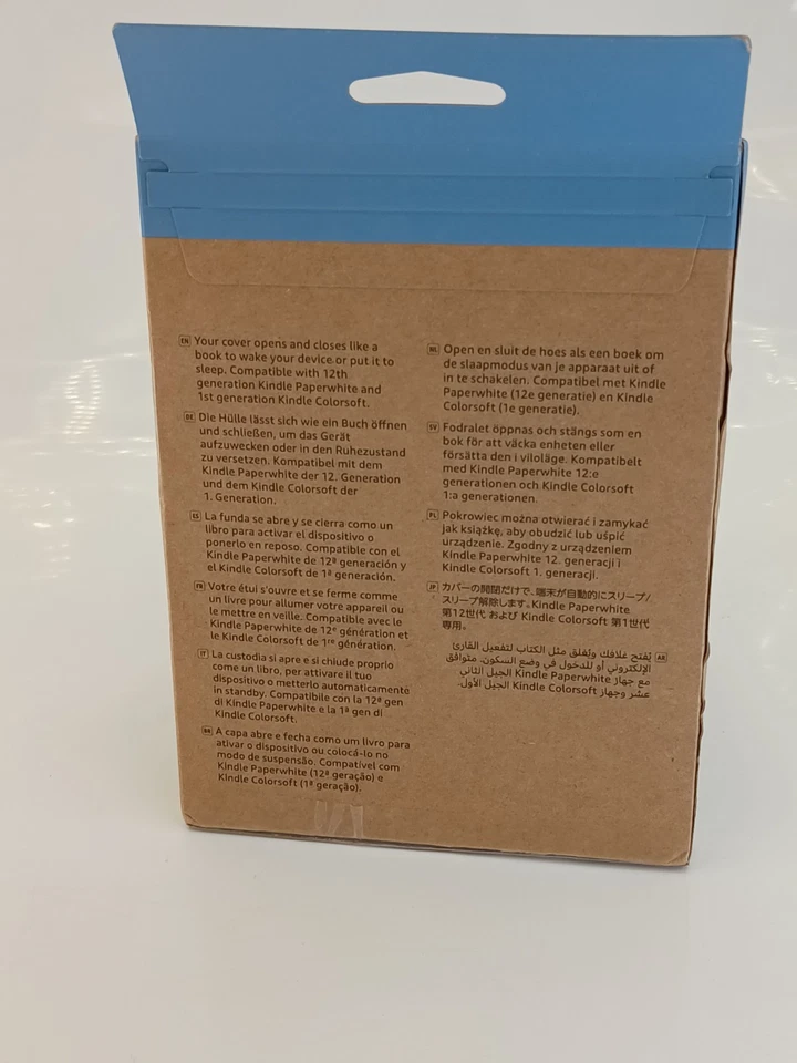 Kindle Paperwhite Cover Case Water-Safe Fabric Amazon Raspberry Colorsoft... - Image 3 of 3