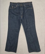 Vintage Levi  s Jeans 20517-0217 Orange Tab Mens Size 38x30 34x27 Made In USA