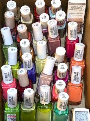 Essie Nail Polishes (Lot of 30) Various Shades New and Unused Shipping #46