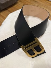 Balmain Women Leather Belt