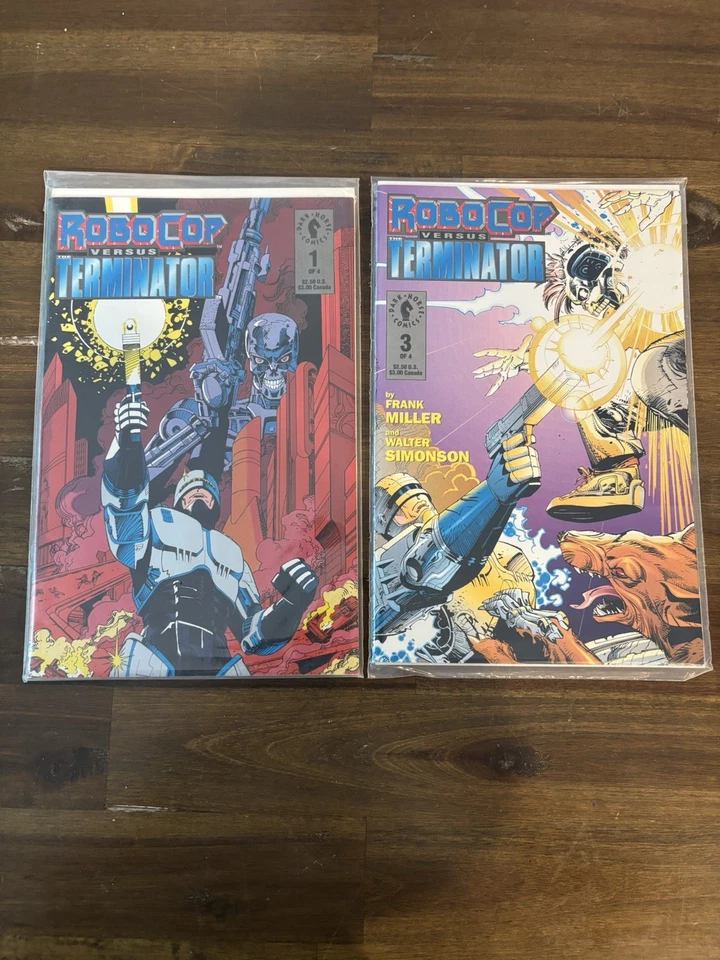 DARK HORSE TERMINATOR 6 Issue Comic Lot VF/NM 1992 - Image 2 of 4