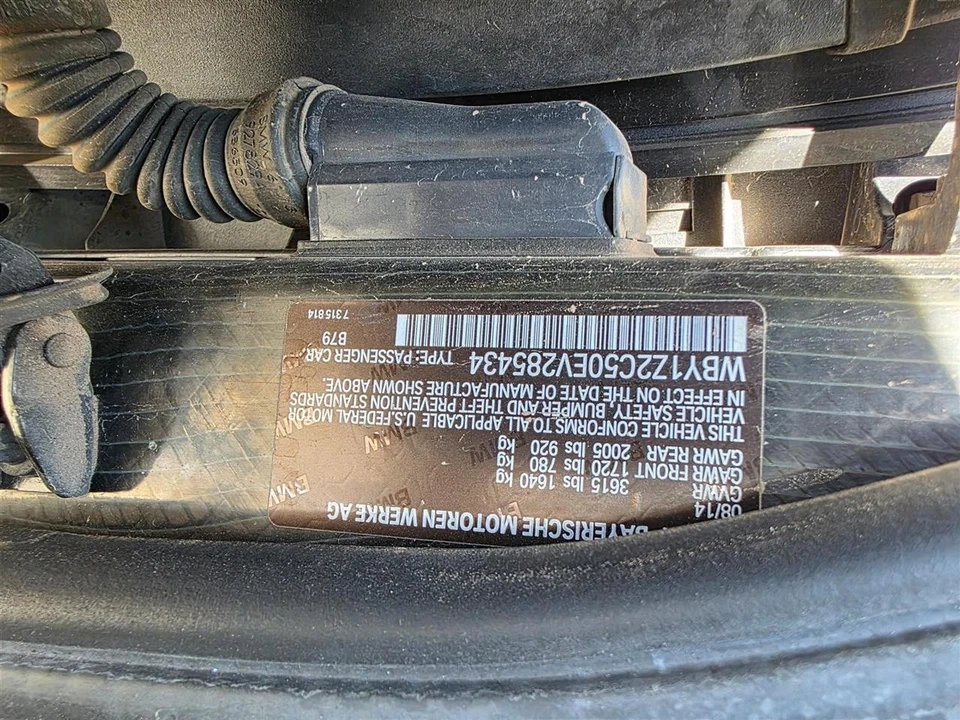 Used Engine Complete Assembly fits: 2014 Bmw I3 electric Grade A Foto 2 de 4