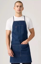 Levi's  Indigo Denim Apron with Three Pockets