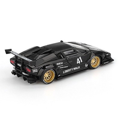 Mini GT 1:64 Lamborghini Countach LB-WORKS Black Diecast Model Car