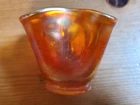 Carnival Glass Fenton GORGEOUS DARK MARIGOLD KITTENS TOOTHPICK