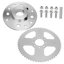 Go Kart Sprocket Hub 1"Bore 1/4 Keyway Hardware 420 sprocket 60T with 8 Hole