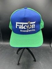 Falcon Transportation trucker hat snapback RARE made USA