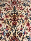 Hand-woven Ivory wool rug Floral Oriental wool carpet 9' 9.5" x 6' 1.5" — photo 2