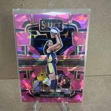 2024 Panini Select WNBA - Concourse Pink Ice Prizm #7 Stephanie Soares