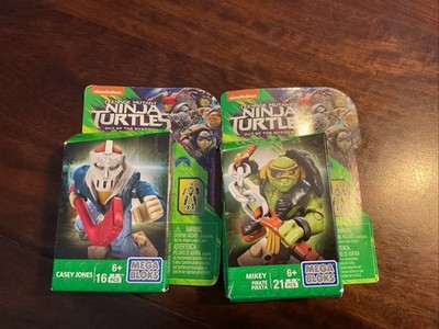 Mega Bloks TMNT Out of the Shadows Figure Packs (2), Casey Jones & Mikey Pirate