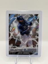 💥2026 Bowman CHROME Electric Sluggers ES-4 Junior Caminero, Tampa Bay Rays💥