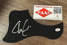 Kid Rock Autographed Signed Guitar Pick Guard with COA PAAS 96622