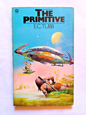 The Primitive - E.C. Tubb - UK paperback, Orbit Books, 1977