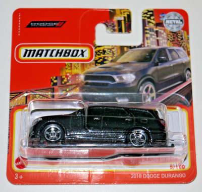 Matchbox MBX 5/100 - 2018 DODGE DURANGO - SCHWARZ