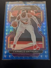 2021-22 Prizm Basketball Carmelo Anthony NBA 75th Anniversary Prizm #11 Lakers