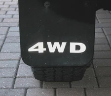 Precision Reflective LETTERING to Make Your Toyota 4WD Mud Flaps look New Again!